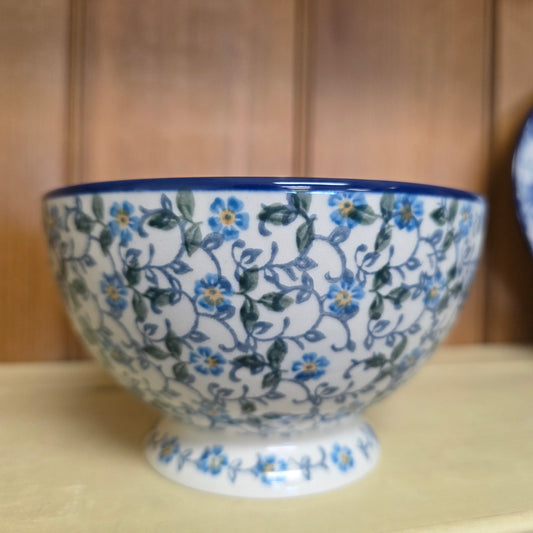 Bowl w/Pedestal   5.25"W  206-2089X  Forget Me Knots pf0526