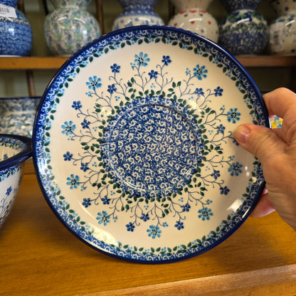 Berry Bowl w/ Saucer   8"W  470-2785X  Georgia Blue pf0526