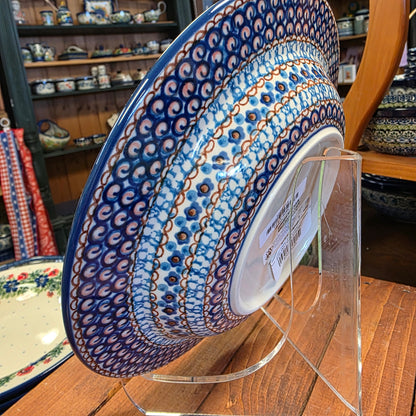 Bowl   Salad / Pasta   9" 014-U408C blue U4 pf0526 Blue Jacek Chyla