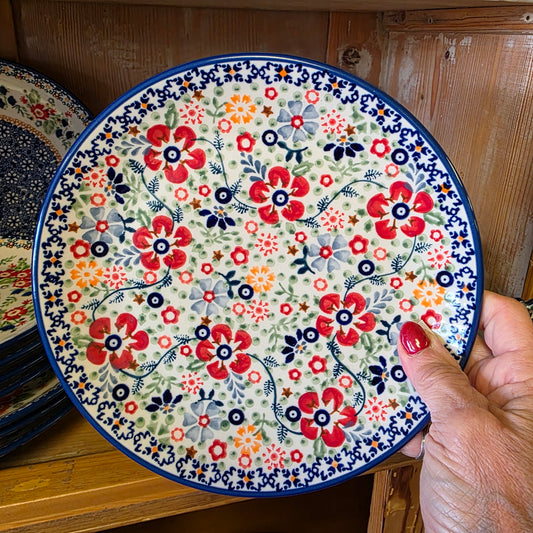 Plate ~ Sandwich 8.5" Prairie Bloom eo34