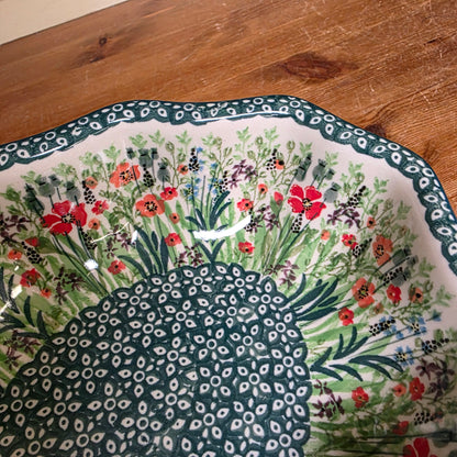 Bowl   Oval Fluted   7.25" x 9.25"   U4335 ~ U4