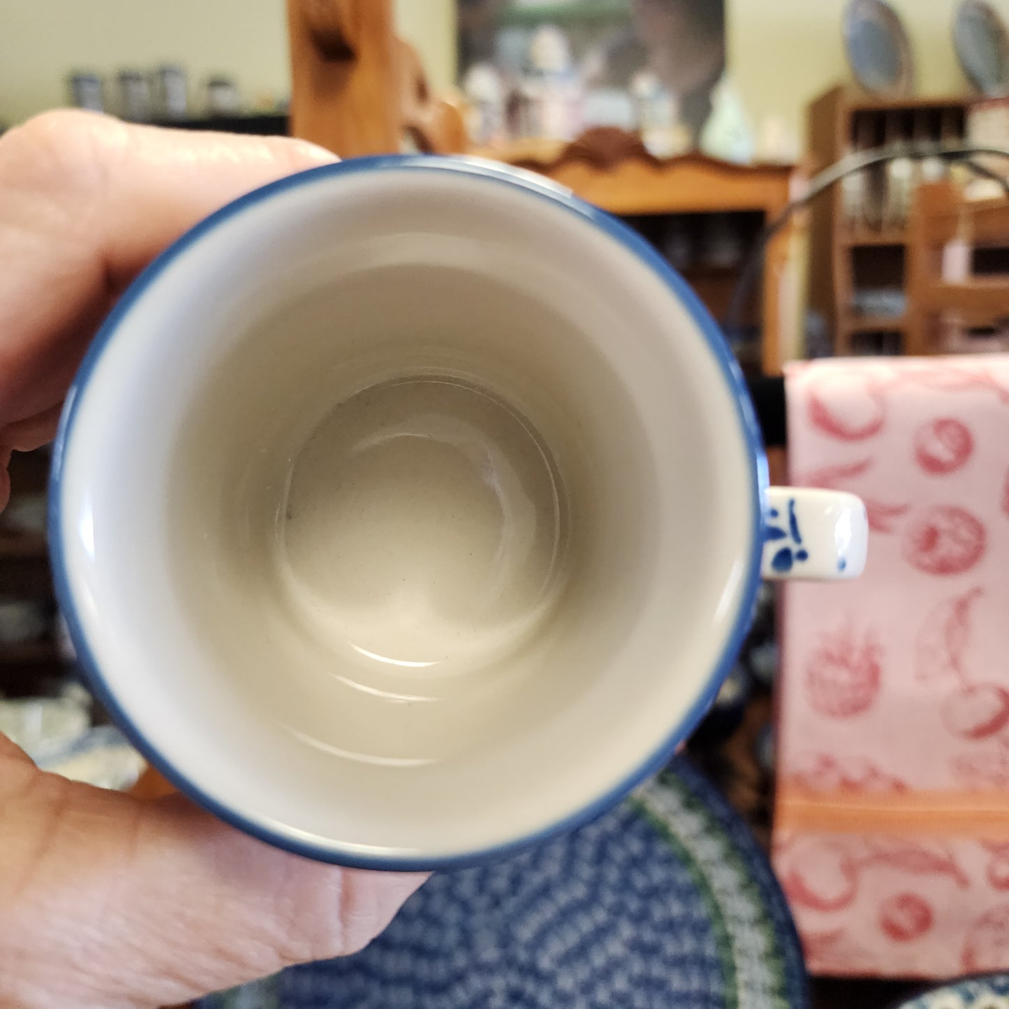 Mug ~ Espresso ~ 5 oz Xsmall cup 3204X ~ Bluebonnets