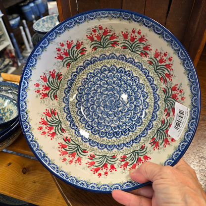 Bowl   Nesting   9" W 056-1437X  Crimson Bells pf0526