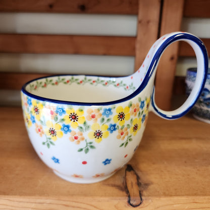 Bowl w/ Loop Handle ~ 16 oz 2225X ~ Buttercup
