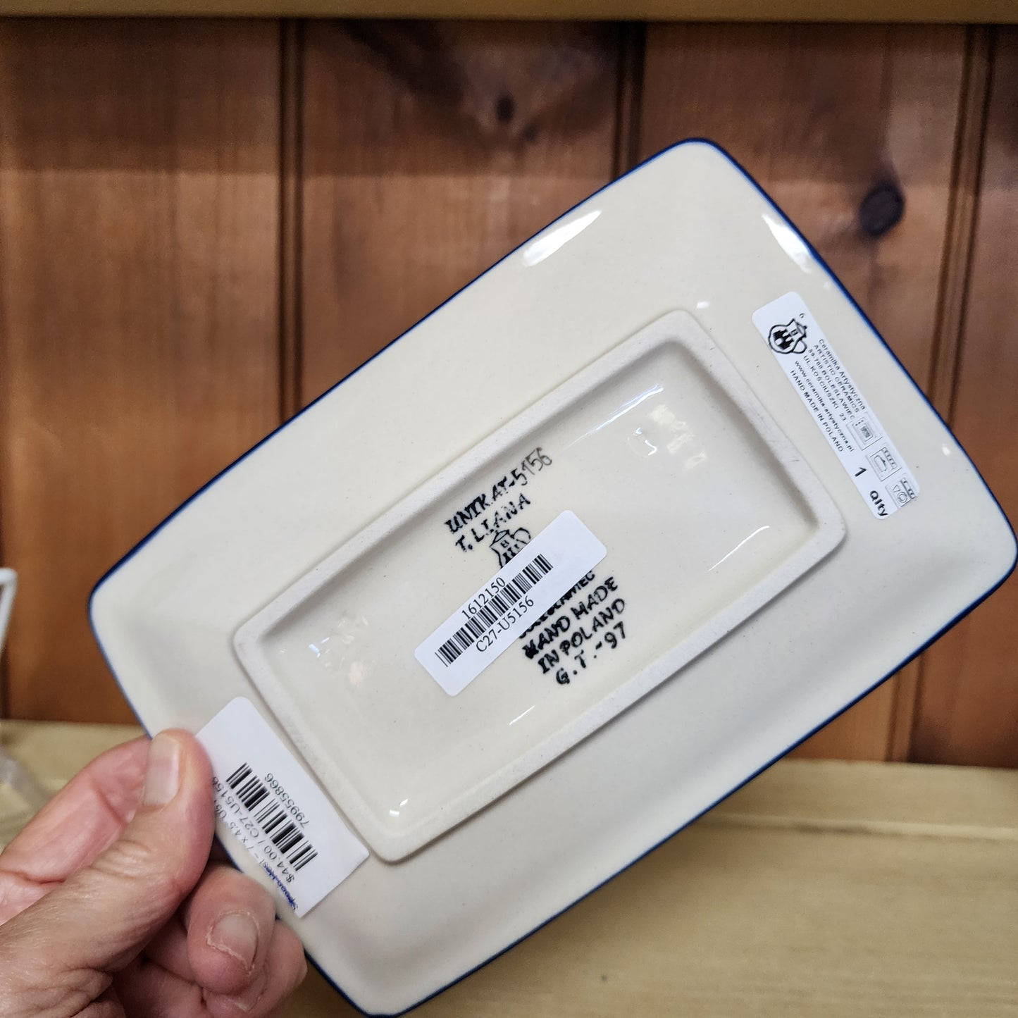 tray ~ 7"x 4.5" U5156 ~ U4 ~ T. Liana