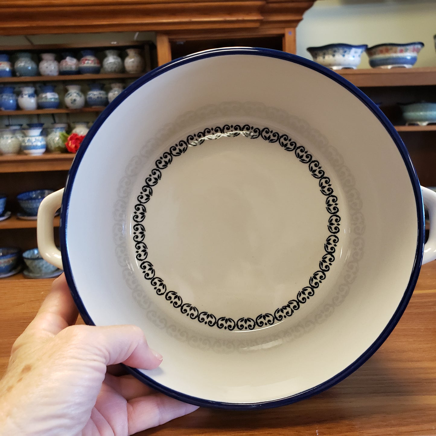 Baker ~ Covered Casserole (2 qt) 278-1513X pf0425