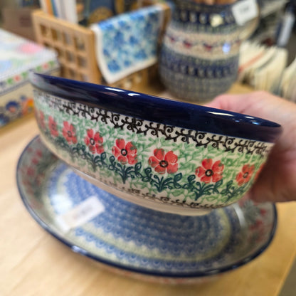 2 pc / 9.5" Oval Baker 1916 X Maraschino  & 12" Oval Baker 1437X Crimson Bells