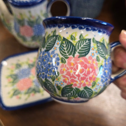 Bundle ~ Hydrangea Tea Set with FREE tea towel Bundle