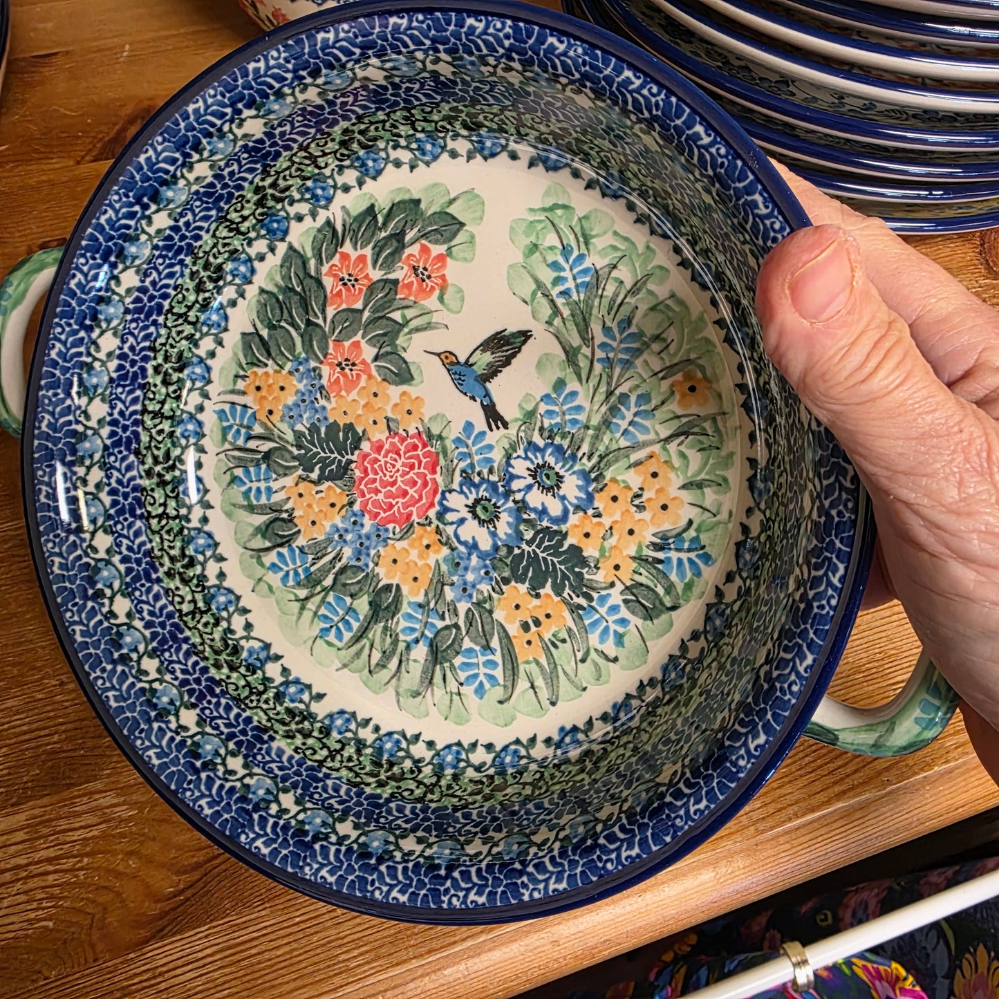 Baker   Round w/ Handles   8"   U3271 ~ U4