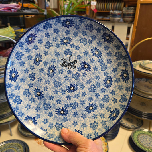 Plate   Dinner    10"   2999X ~Blue Dragonfly