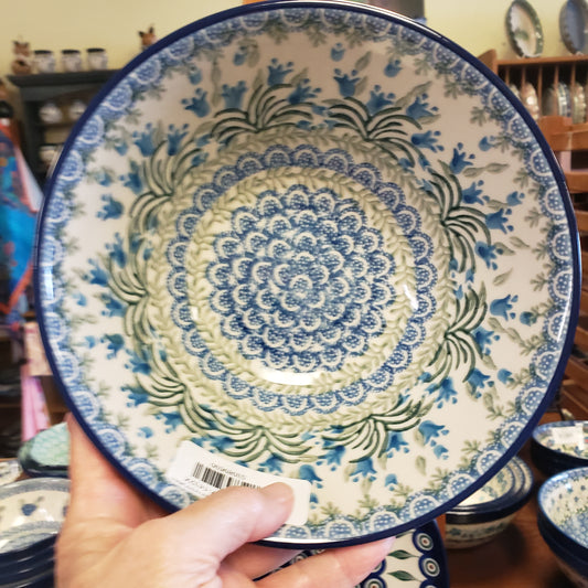 Bowl ~ Nesting ~ 7.75" W 057-1432X Blue Bells  4 cups