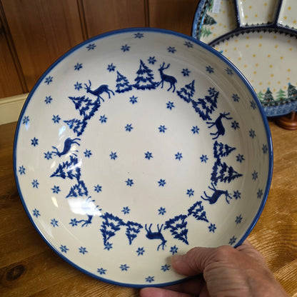 Bowl   Serving   9" B91-1931X  Snowy Pines pf0526