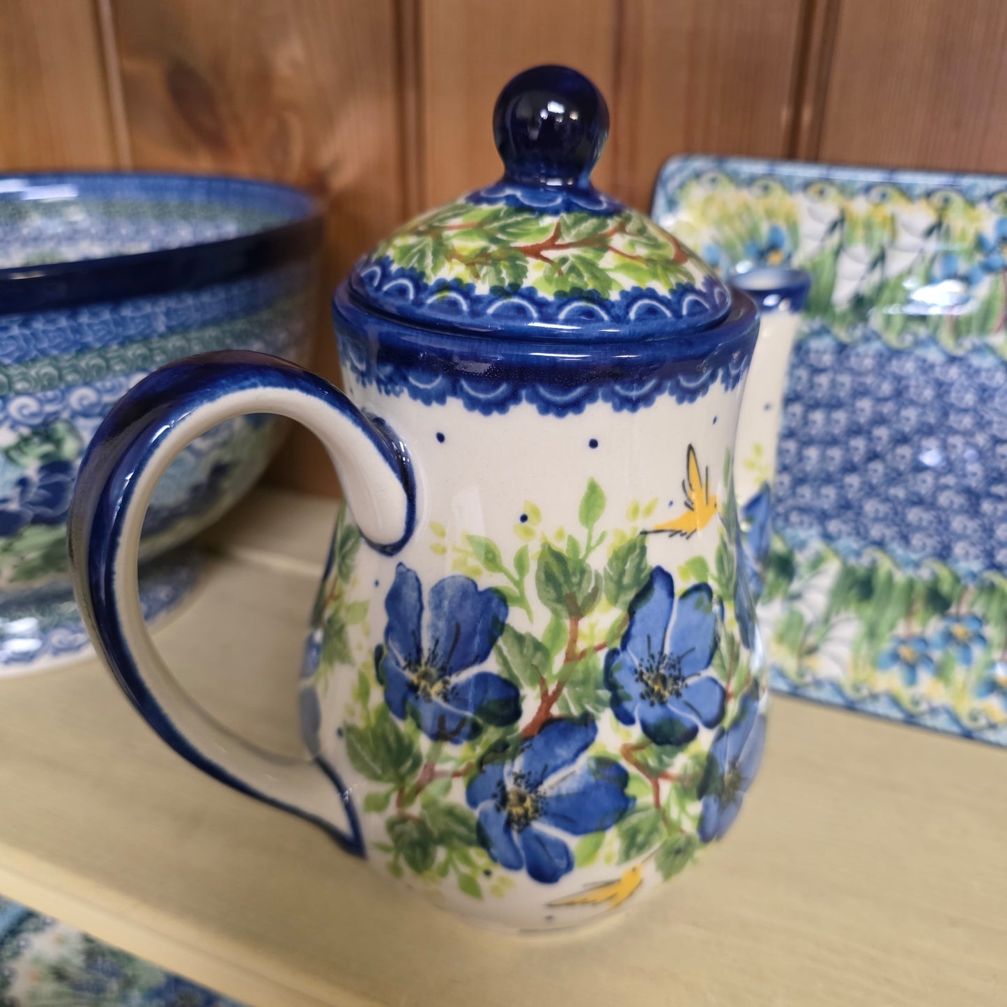 Teapot Yellow bird / 3 cups / 7" 1166