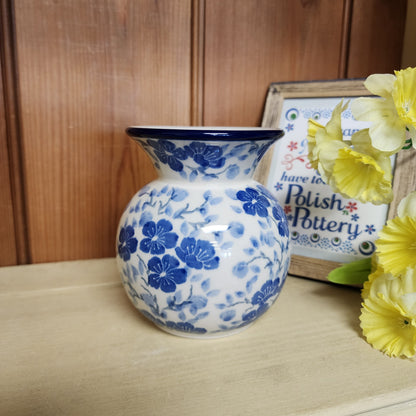 Vase ~ Bubble ~ 4.25" 048-3428X Timeless Blue PF0526