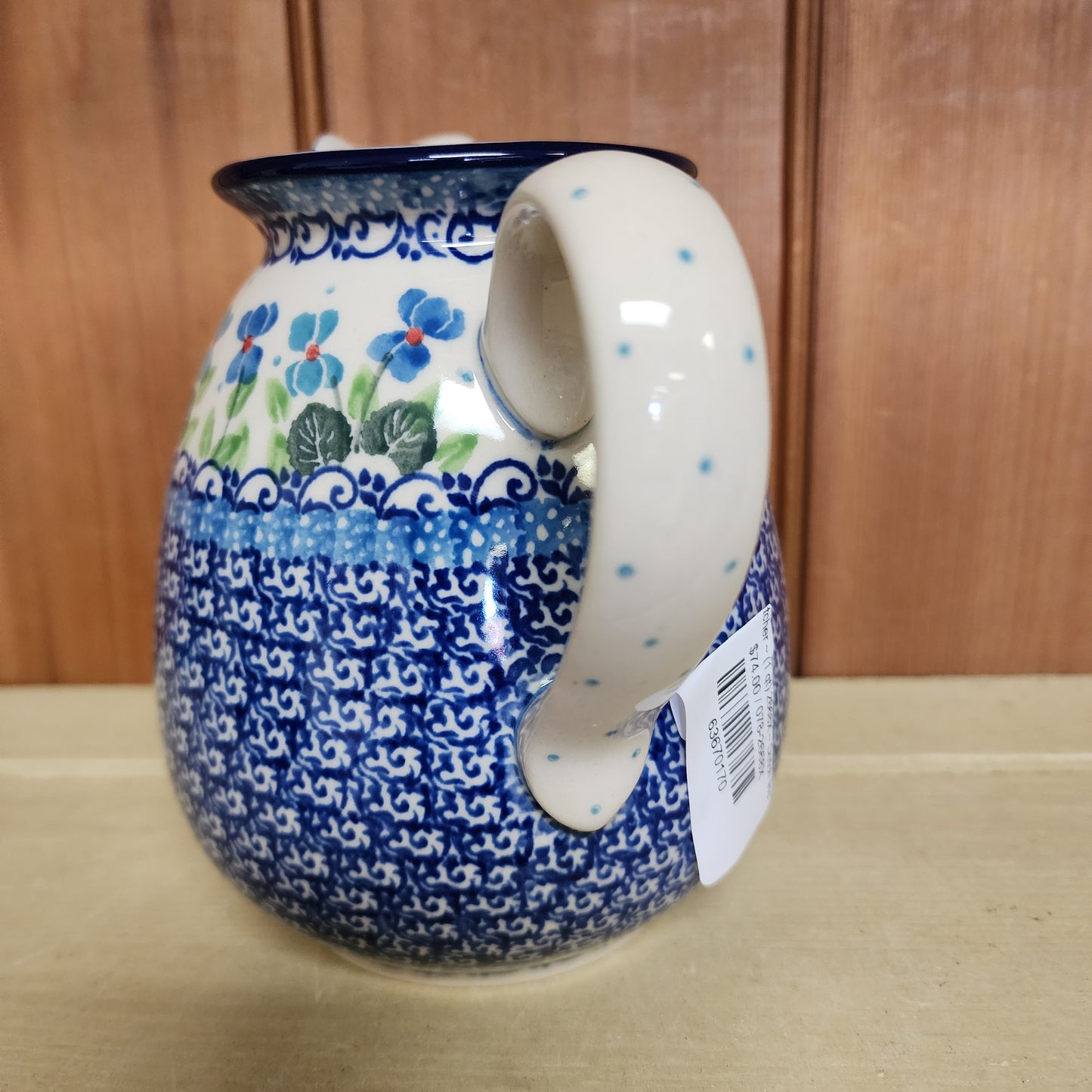 Pitcher ~ (1 qt) 2668X ~ Dutch Iris