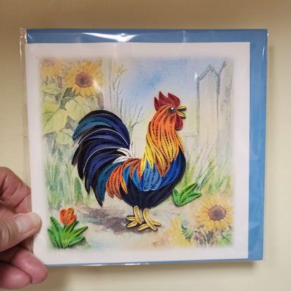 Card ~ Rooster