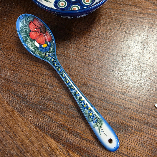 Spoon 8" Red/blue bold