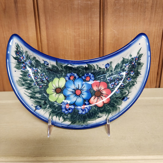 Crescent Moon Bowl 8" RBG Bold