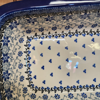 Baker   w/Grip Edge   7" x 9.75"   2158X ~ Silver Lace