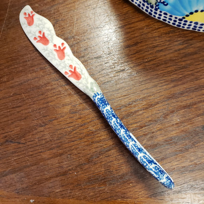 Knife   Spreader   7.25"  1437X ~ Crimson Bells  PF1024