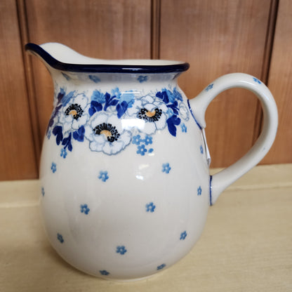 Pitcher ~ (1 qt) 078-2222X Snow Poppy pf0425