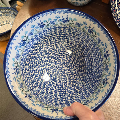 Pedestal Bowl - Large 9"wx5"H  A14-2898X  Little Gems pf0526