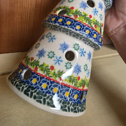 Tree Luminary 10.5" / snowflakes *large*