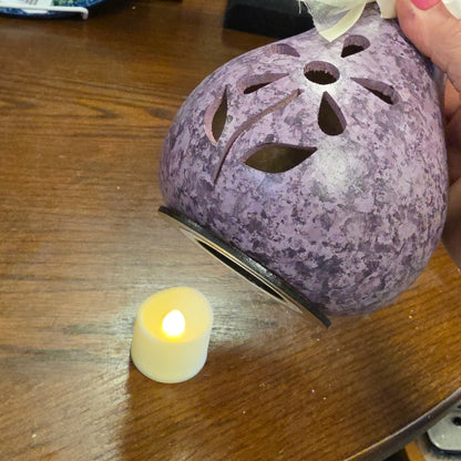 Gourd ~ Purple Willow Bunny