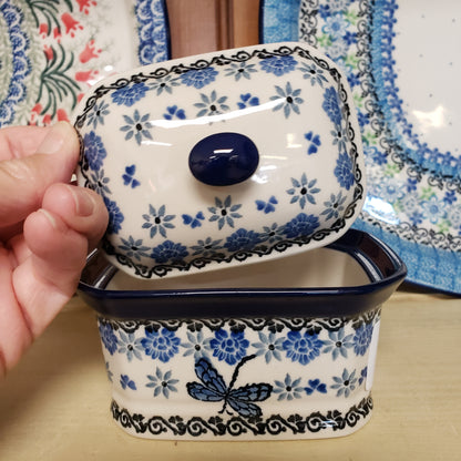 Covered Container ~ 3.25"H x 3.5"W x 4.5"L 385-2009X Dragonfly