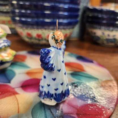Angel ~ Blue 2.5" ornament