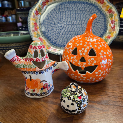 Halloween Orange jack, pumpkins 3 pc