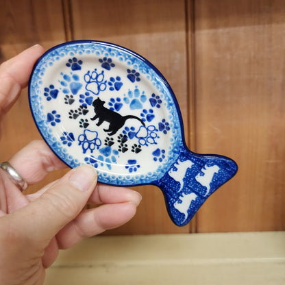 Dish   Fish Shape    1771X ~ Boo Boo Kitty