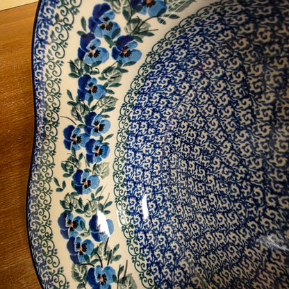 Bowl   Footed    2273X ~ Winter Viola