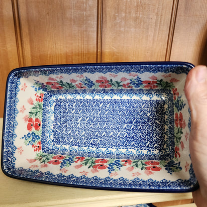 Baker   Loaf Pan   4.75"w X 8"L x 3"deep   3220X ~ Whimsical Garden