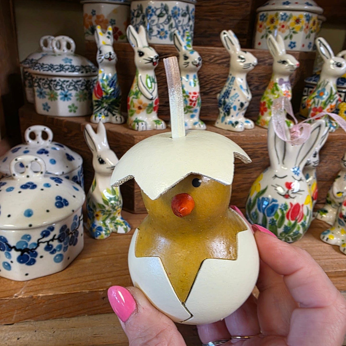 Gourd ~ Flora hatching chick 4.5"