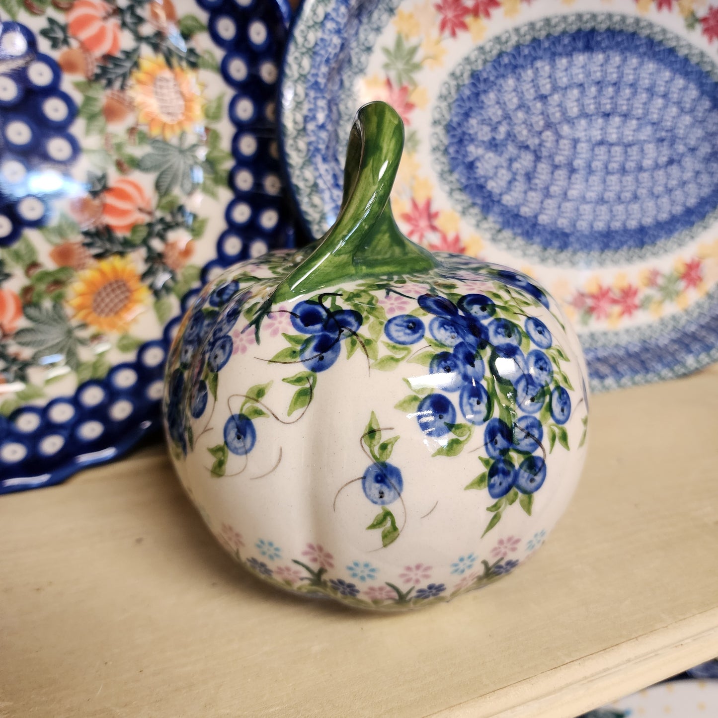 Pumpkin  5.5" Blue Berries 288