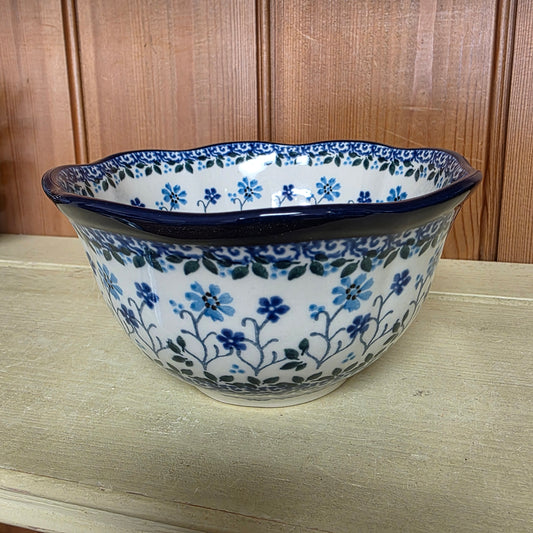 Bowl   Wavy Edge   5.75" A54-2785X  Georgia Blue pf0526