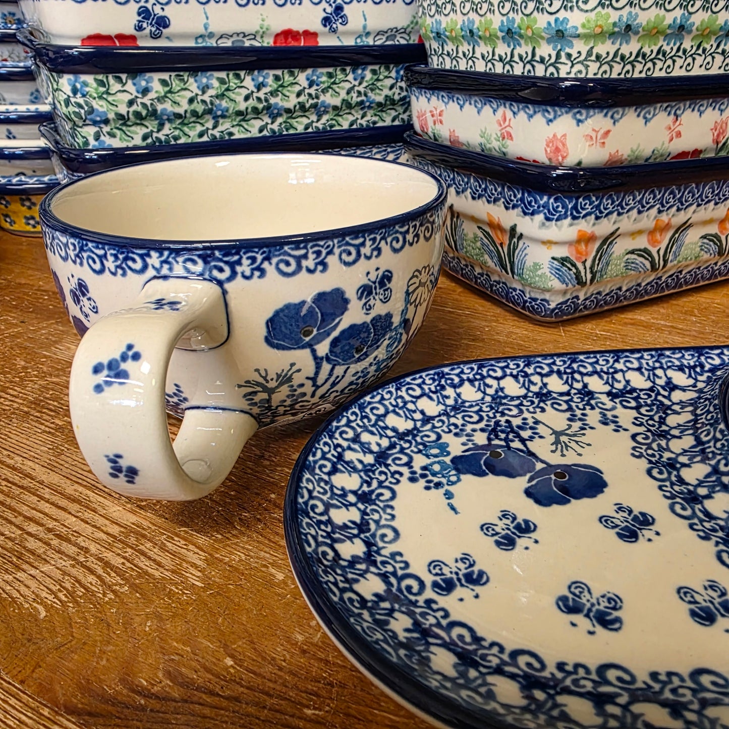 Set Sandwich Set w/Mug    H12-2902X  Evening Poppy pf0526