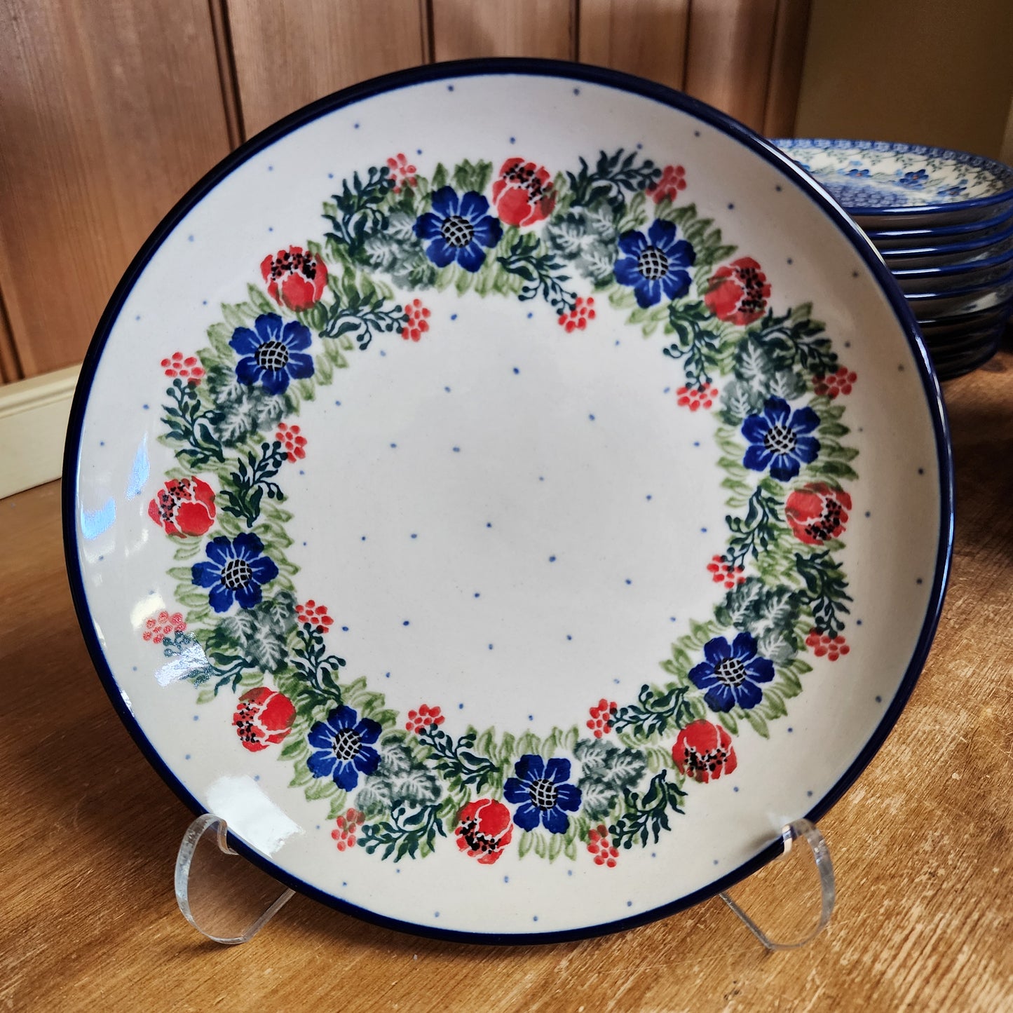 Plate   7.75"  086-1535X  Garden Party pf0526