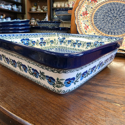 Baker   Square Deep Dish (10.5 in.)    2273X ~ Winter Viola