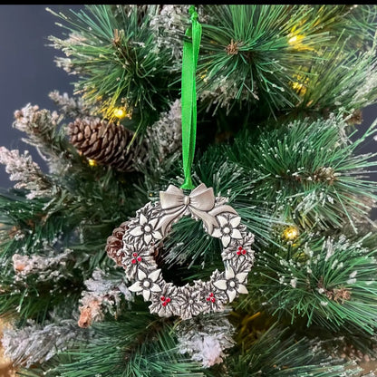 Ornament Wreath (NOT Polish Pottery) Boxed gift