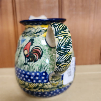 Pitcher ~ (1 qt) U2663 ~ U3 ~ Rooster ~ M. Kuczynska