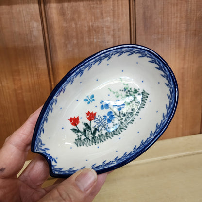 Spoon Rest   3.25"W x 5"L    2903X ~ Tulip Horizon