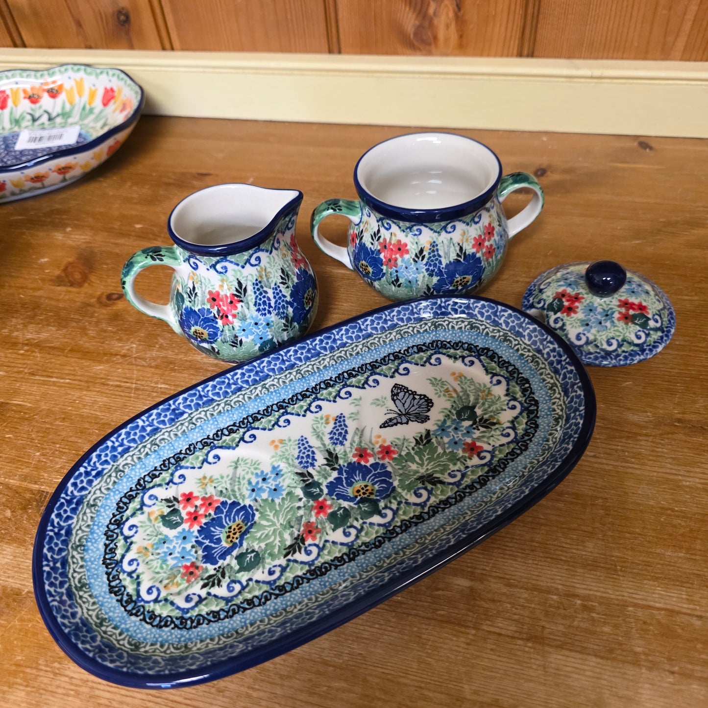 Set ~ Sugar/creamer/plate ~   422-U4600  U4 pf0526
