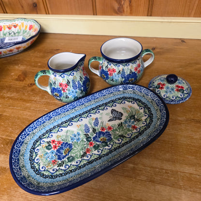 Set ~ Sugar/creamer/plate ~   422-U4600  U4 pf0526