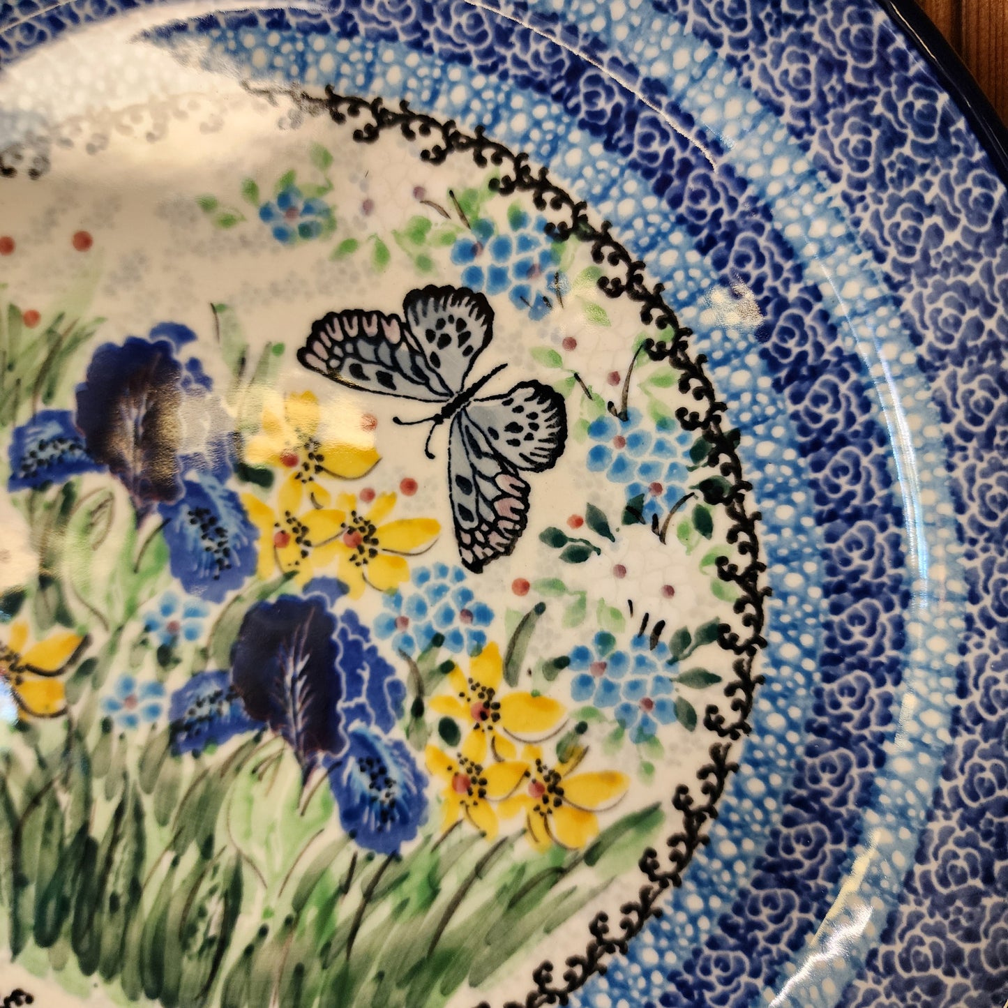 Plate   Rimmed   9"   U5132 ~ U4p