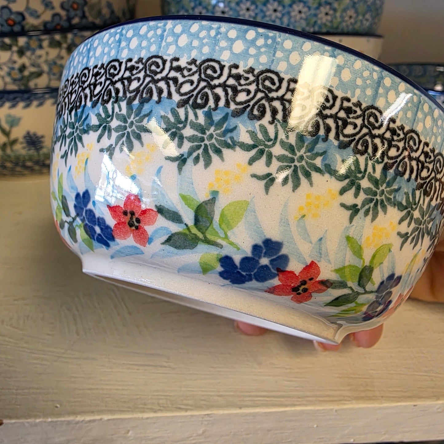 Bowl   Ice Cream   4.5" 017-U5187  U4 pf0526