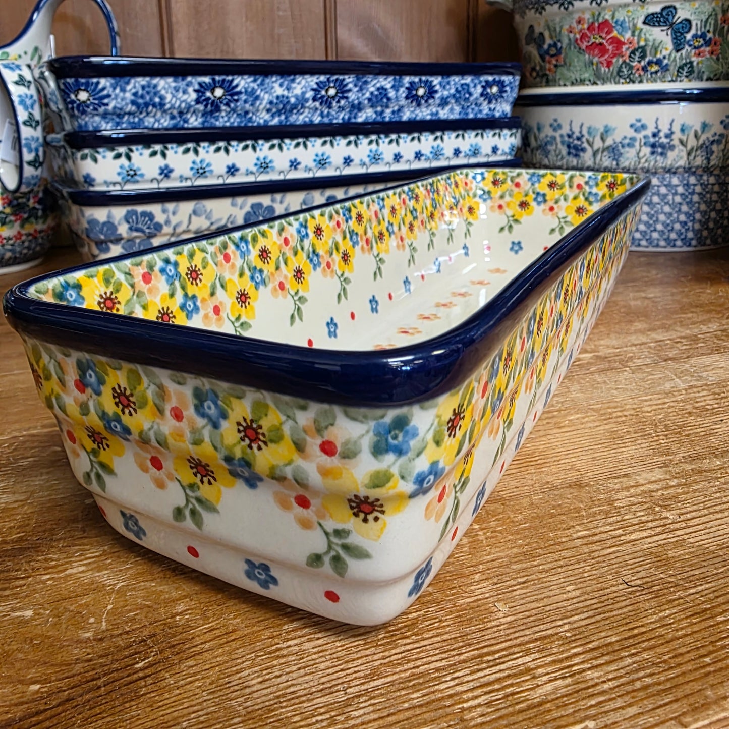 Baker Long Loaf 12" x 4.5" x 3.5"deep  784-2225X  Buttercup pf0526