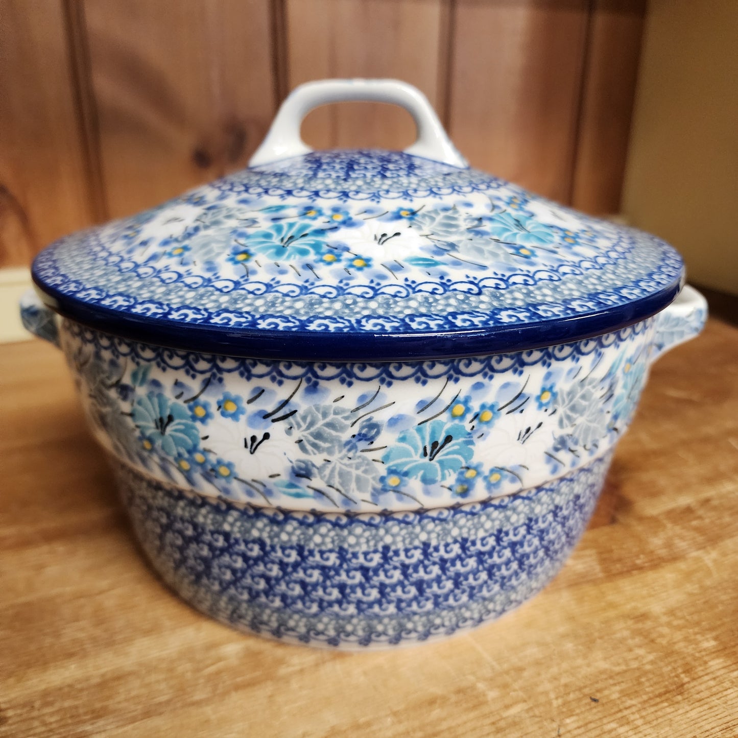 Baker ~ Covered Casserole (2 qt) 278-U4976 pf0425