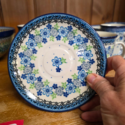 2pc Cup (10 oz) & Saucer Flower Works Save $6